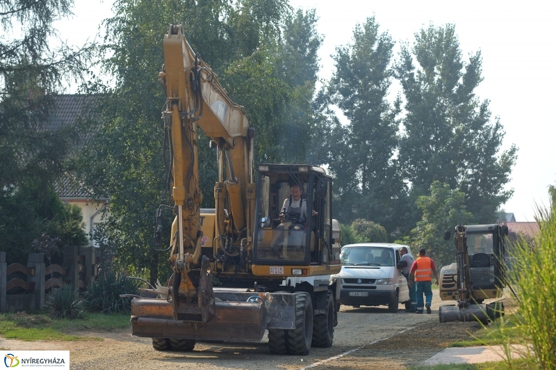 Helyszíni bejárás a Szíjgyártó utcán - fotó Szarka Lajos