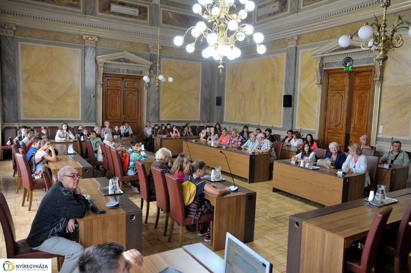Nyitott Városháza Dr. Ulrich Attila vezetésével - fotó Szarka Lajos
