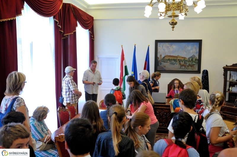 Nyitott Városháza Dr. Ulrich Attila vezetésével - fotó Szarka Lajos