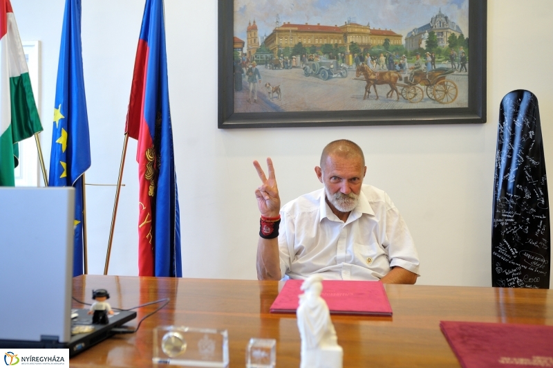 Nyitott Városháza Dr. Ulrich Attila vezetésével - fotó Szarka Lajos