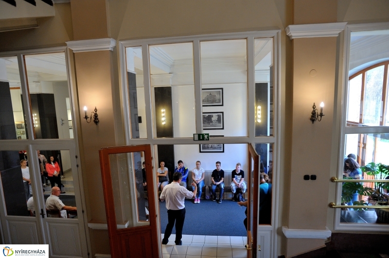 Nyitott Városháza Jászai Menyhért vezetésével - fotó Szarka Lajos