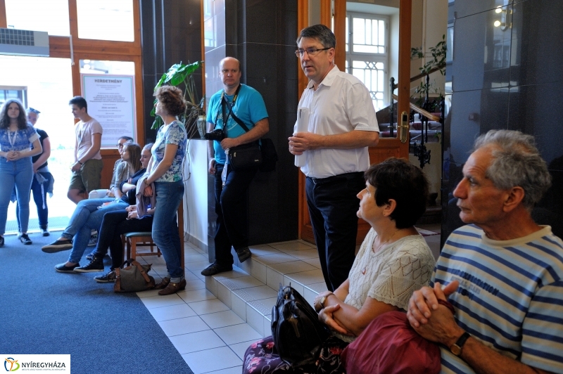 Nyitott Városháza Jászai Menyhért vezetésével - fotó Szarka Lajos