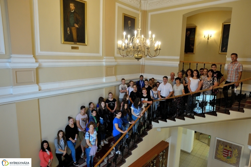 Nyitott Városháza Jászai Menyhért vezetésével - fotó Szarka Lajos