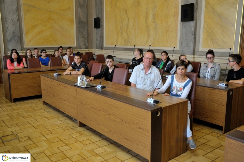 Nyitott Városháza Jászai Menyhért vezetésével - fotó Szarka Lajos