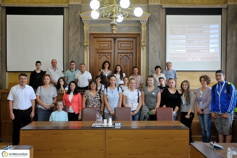Nyitott Városháza Jászai Menyhért vezetésével - fotó Szarka Lajos