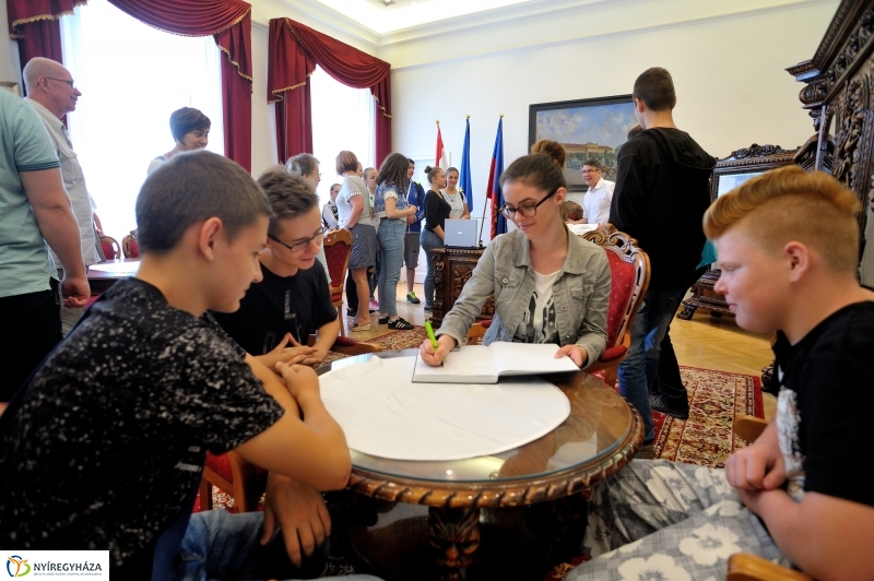 Nyitott Városháza Jászai Menyhért vezetésével - fotó Szarka Lajos