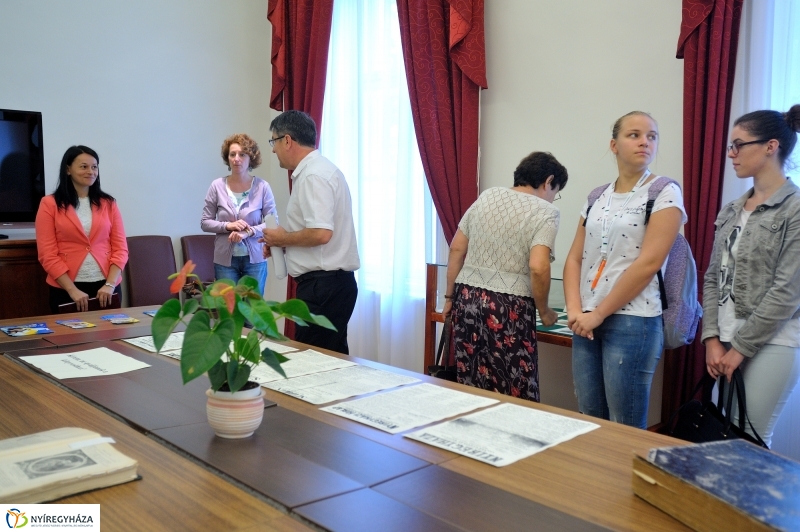 Nyitott Városháza Jászai Menyhért vezetésével - fotó Szarka Lajos