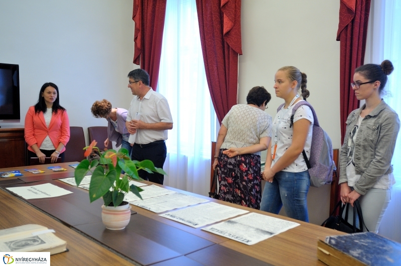 Nyitott Városháza Jászai Menyhért vezetésével - fotó Szarka Lajos