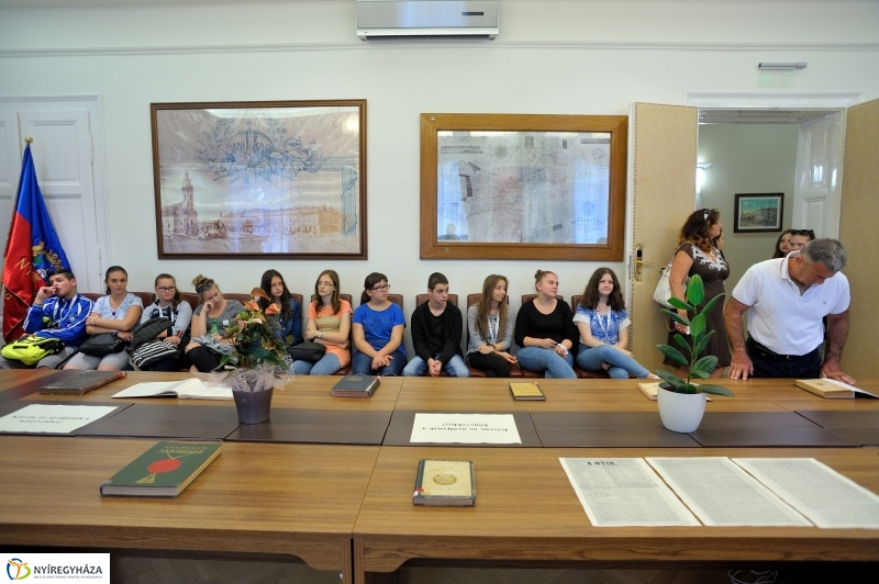 Nyitott Városháza Jászai Menyhért vezetésével - fotó Szarka Lajos