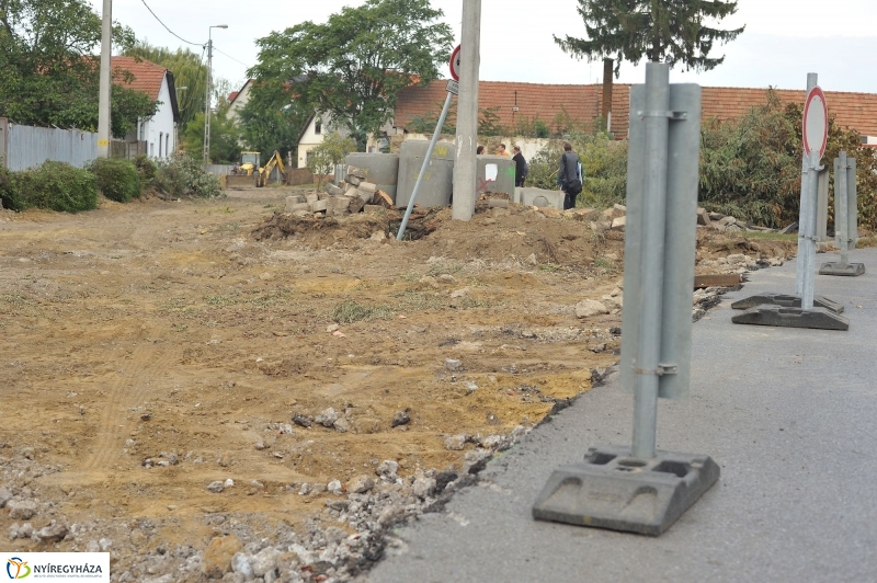 Helyszíni bejárás a Kígyó utcán - fotó Szarka Lajos