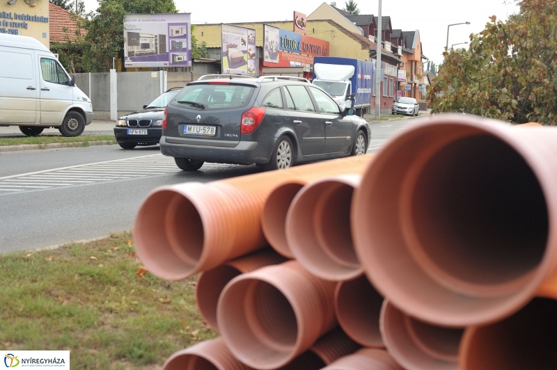 Helyszíni bejárás a Kígyó utcán - fotó Szarka Lajos