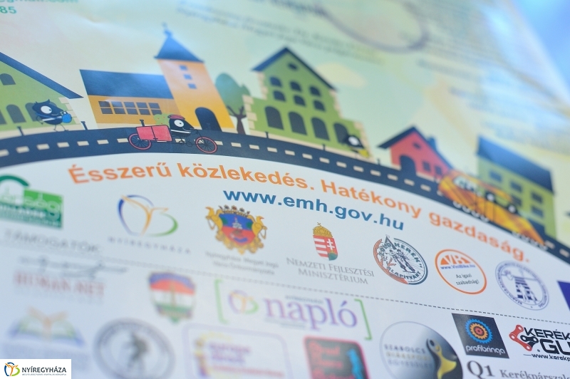 Autómentes nap sajtótájékoztató - fotó Szarka Lajos