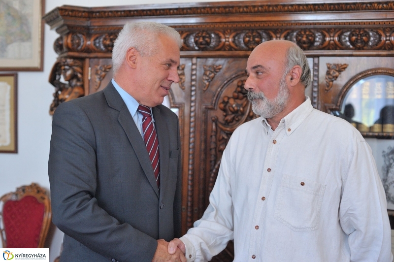 Olimpikonok a Városházán - fotó Szarka Lajos