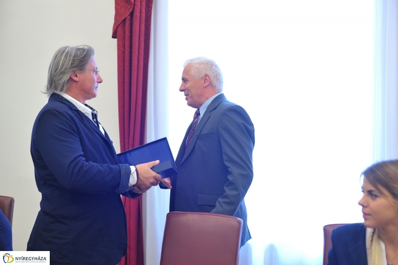 Olimpikonok a Városházán - fotó Szarka Lajos