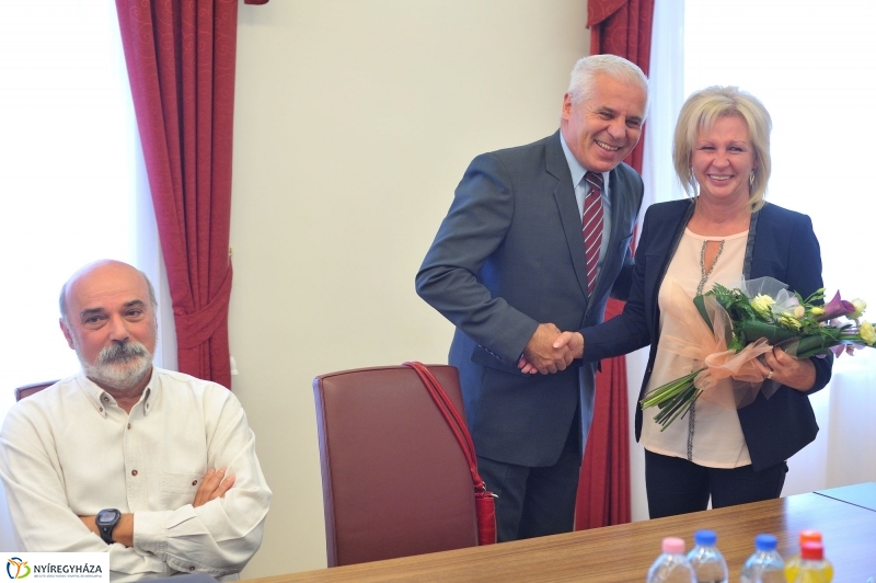 Olimpikonok a Városházán - fotó Szarka Lajos