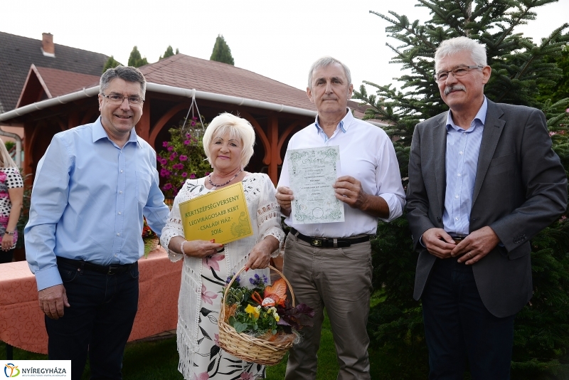 Kertszépségverseny eredményhirdetése