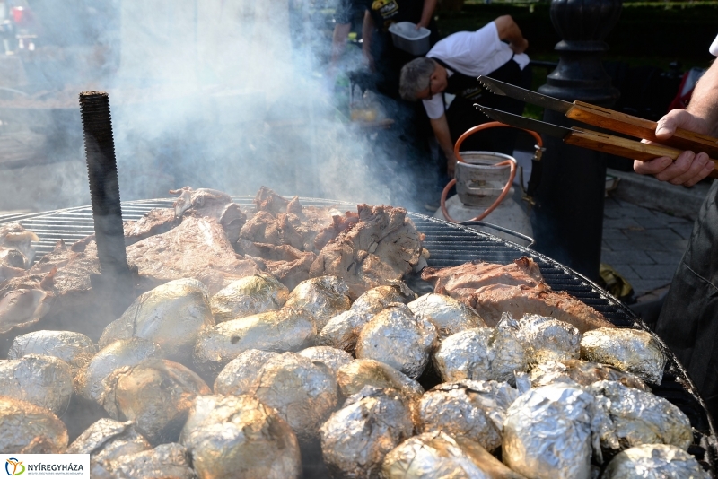 Grillbajnokság a belvárosban