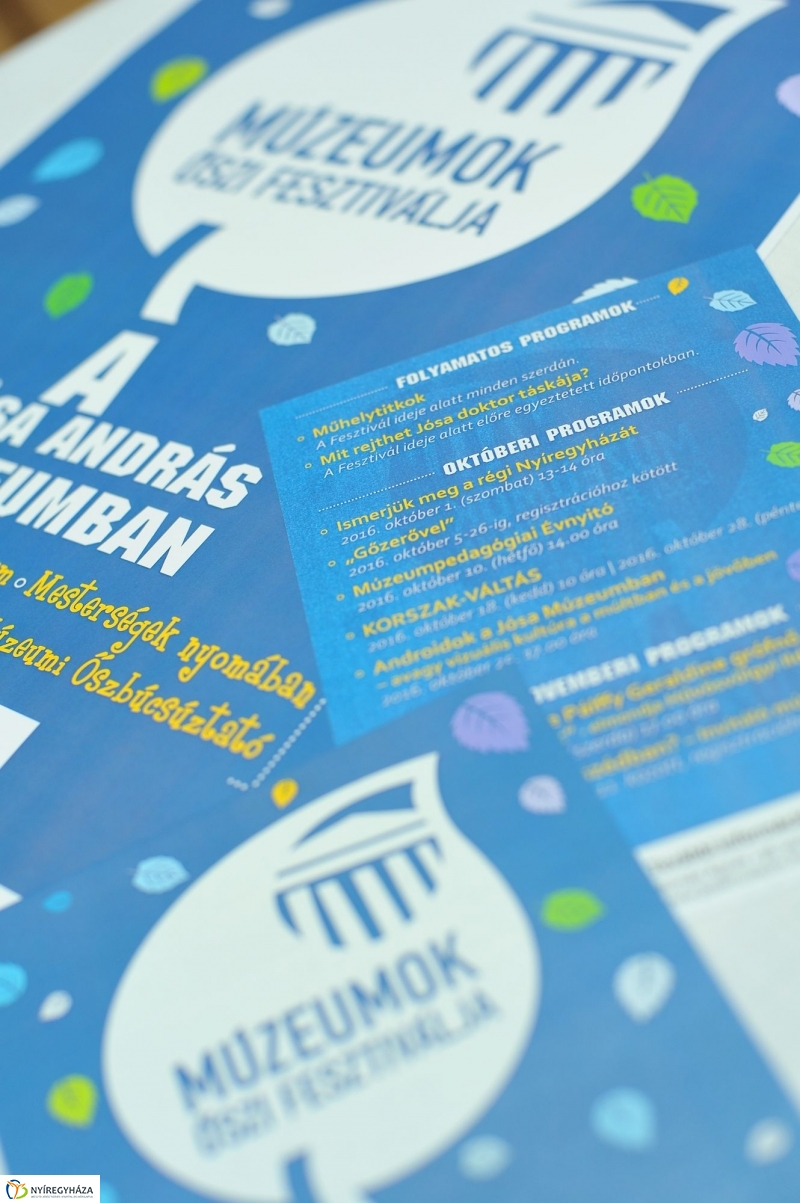 Múzeumok Őszi Fesztiválja sajtótájékoztató - fotó Szarka Lajos