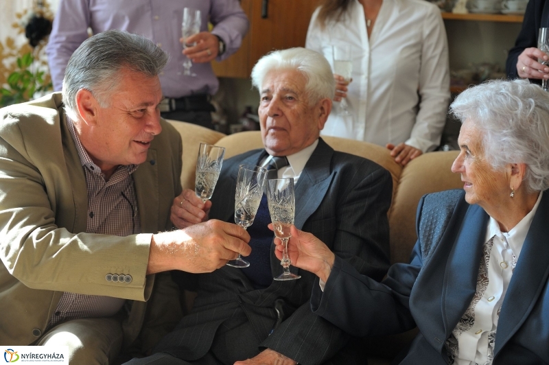 Szépkorú köszöntése Huszka József - fotó Szarka Lajos