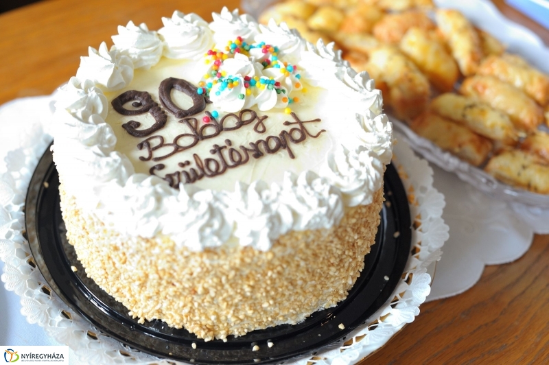 Szépkorú köszöntése Huszka József - fotó Szarka Lajos