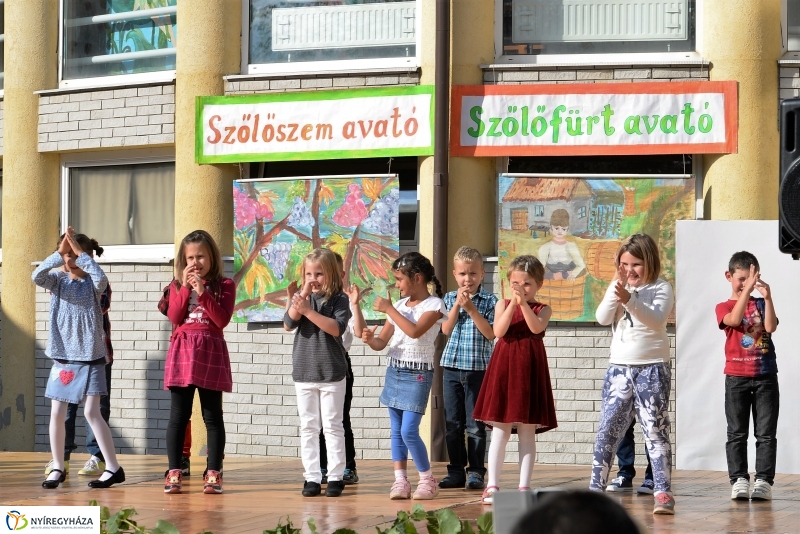 Szőlőszem, szőlőfürt avató Nyírszőlősön