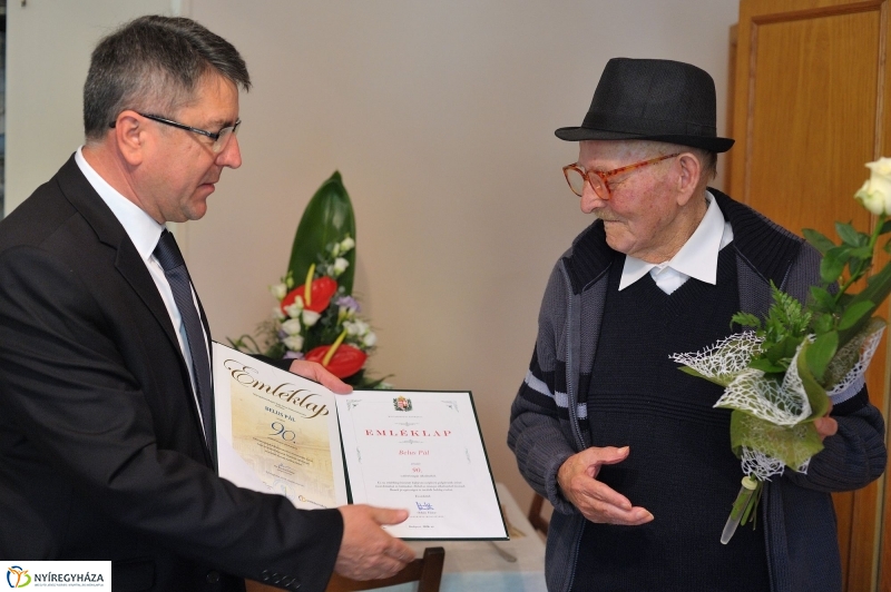 Szépkorú köszöntése Belus Pál - fotó Szarka Lajos