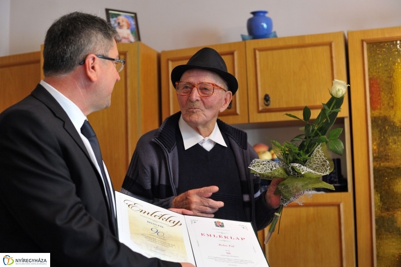 Szépkorú köszöntése Belus Pál - fotó Szarka Lajos