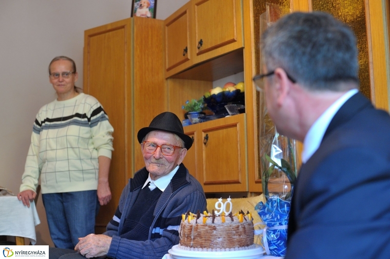 Szépkorú köszöntése Belus Pál - fotó Szarka Lajos