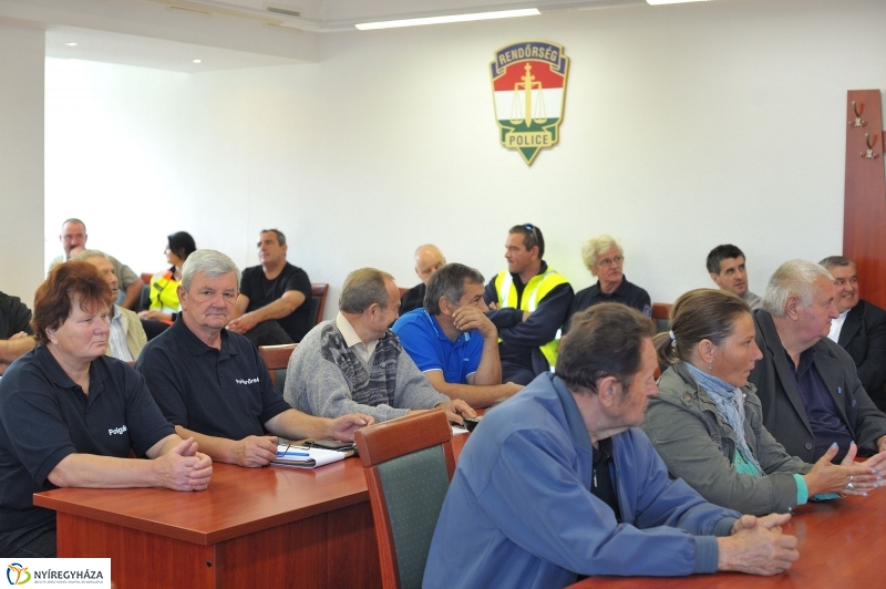 Polgárőrök továbbképzése - fotó Szarka Lajos