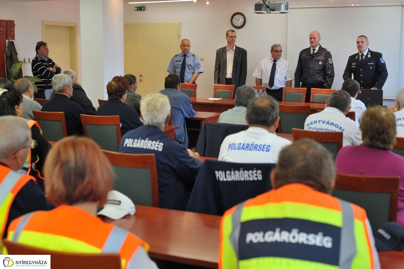 Polgárőrök továbbképzése - fotó Szarka Lajos