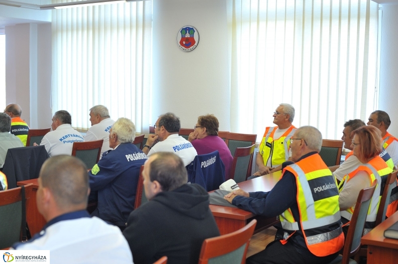 Polgárőrök továbbképzése - fotó Szarka Lajos