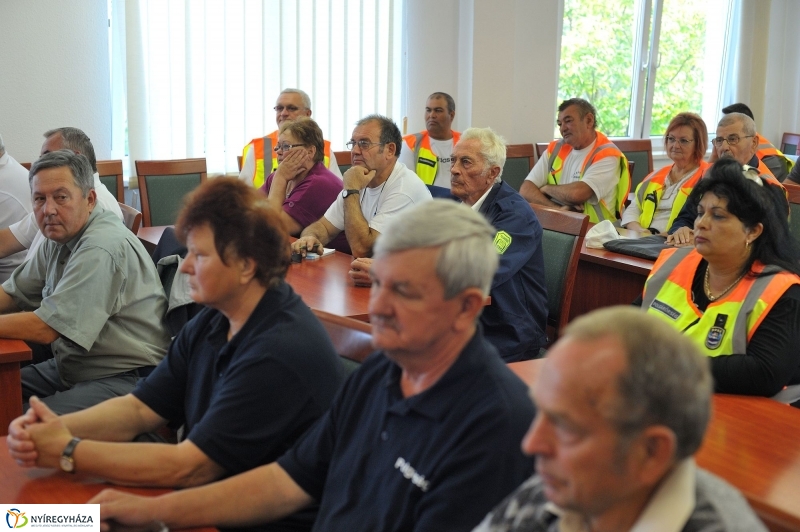 Polgárőrök továbbképzése - fotó Szarka Lajos