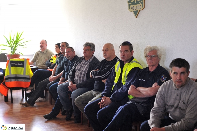 Polgárőrök továbbképzése - fotó Szarka Lajos