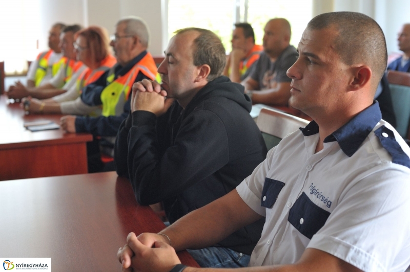 Polgárőrök továbbképzése - fotó Szarka Lajos