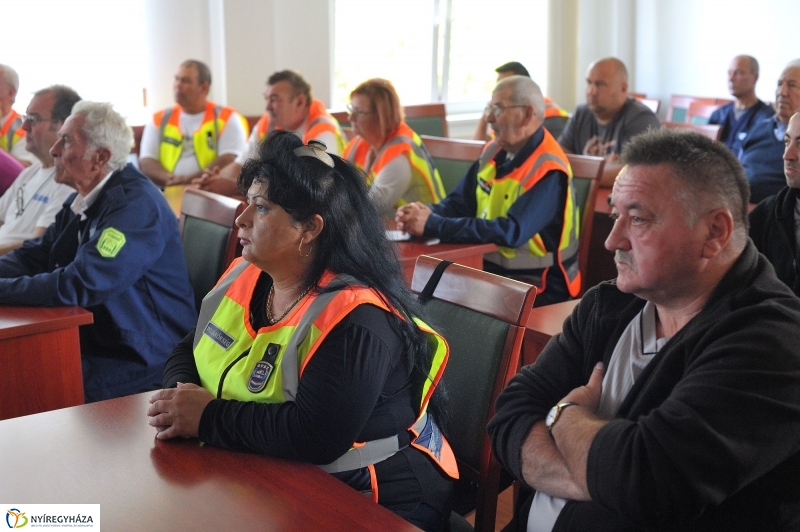 Polgárőrök továbbképzése - fotó Szarka Lajos