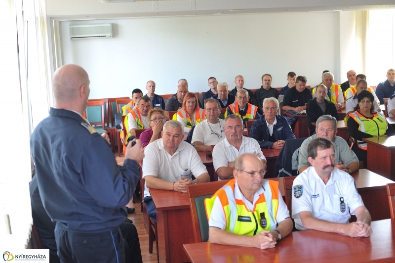 Polgárőrök továbbképzése - fotó Szarka Lajos