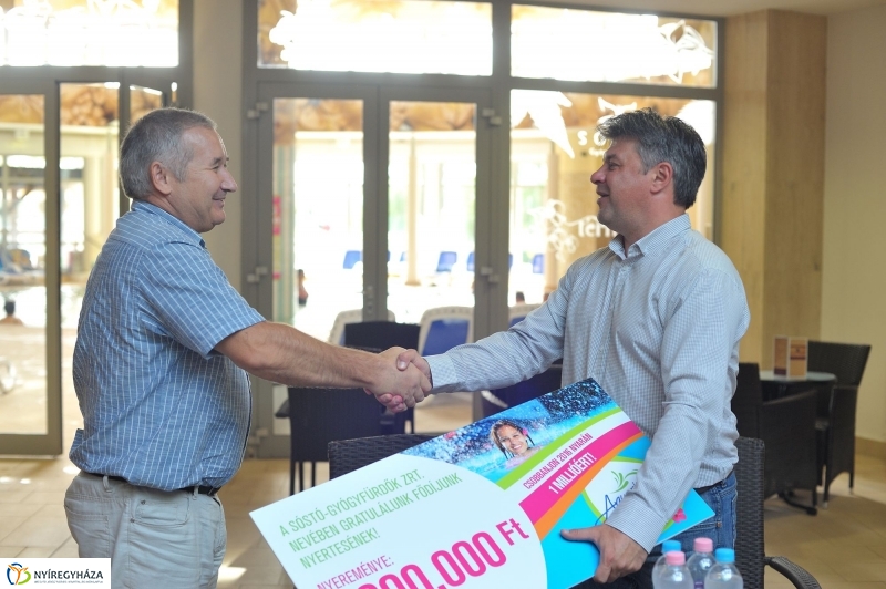 Csobbanjon 1 millióért eredményhirdetése - fotó Szarka Lajos