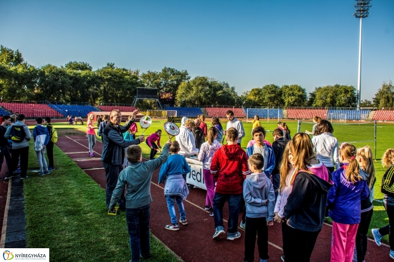 Diákok versenye a Városi Stadionban