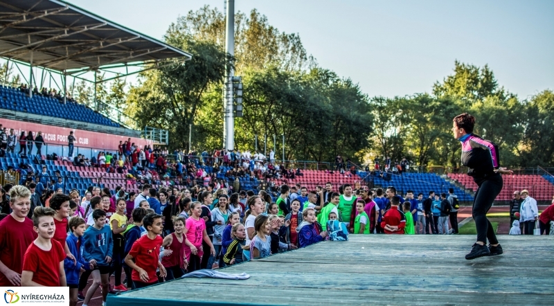 Diákok versenye a Városi Stadionban