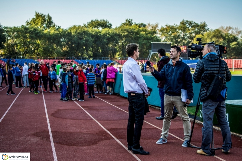 Diákok versenye a Városi Stadionban