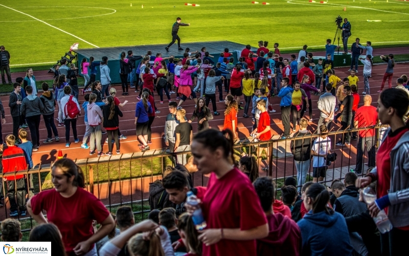 Diákok versenye a Városi Stadionban