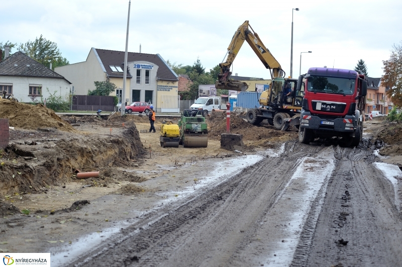 Munkálatok a Kígyó utcán 2 - fotó Szarka Lajos