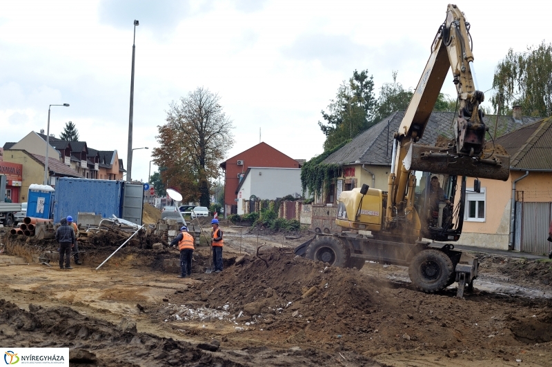 Munkálatok a Kígyó utcán 2 - fotó Szarka Lajos
