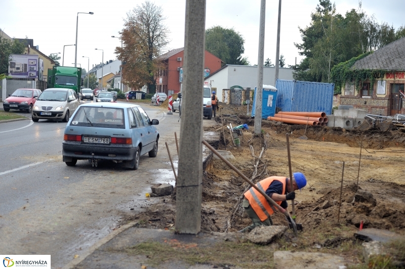Munkálatok a Kígyó utcán 2 - fotó Szarka Lajos