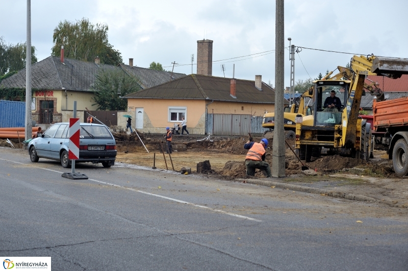 Munkálatok a Kígyó utcán 2 - fotó Szarka Lajos