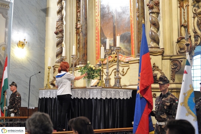 Aradi vértanúkra emlékeztek - fotó Szarka Lajos