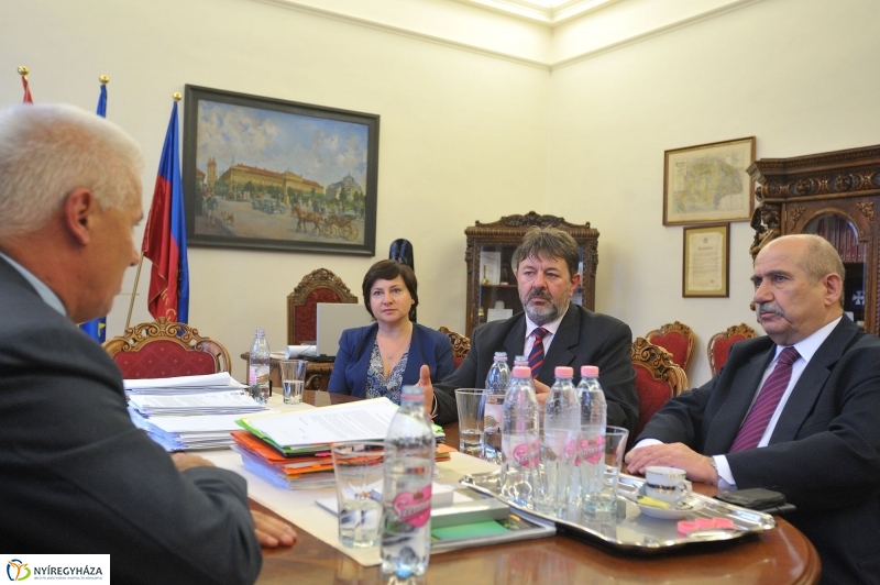 Lengyel delegáció Nyíregyházán - fotó Szarka Lajos