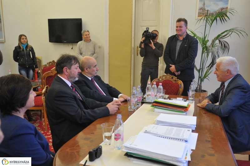 Lengyel delegáció Nyíregyházán - fotó Szarka Lajos