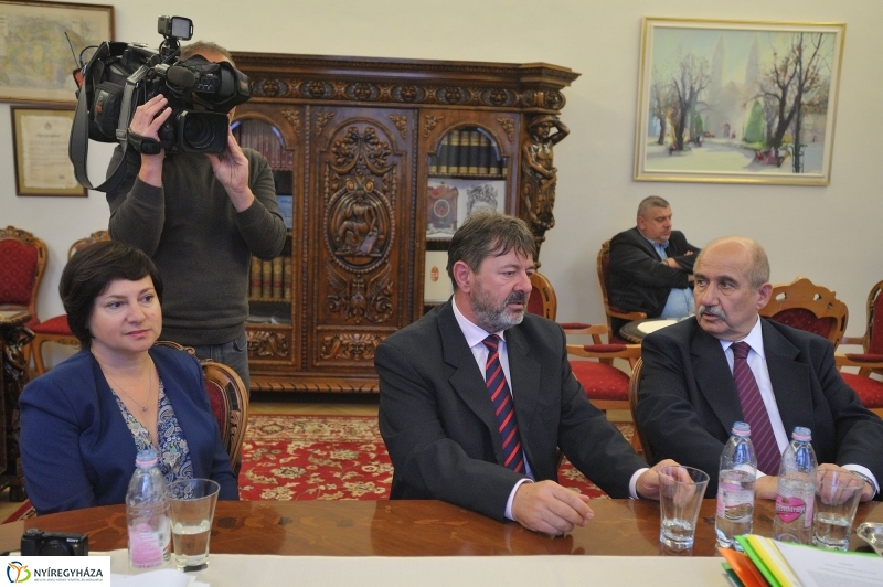 Lengyel delegáció Nyíregyházán - fotó Szarka Lajos