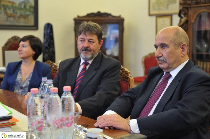 Lengyel delegáció Nyíregyházán - fotó Szarka Lajos